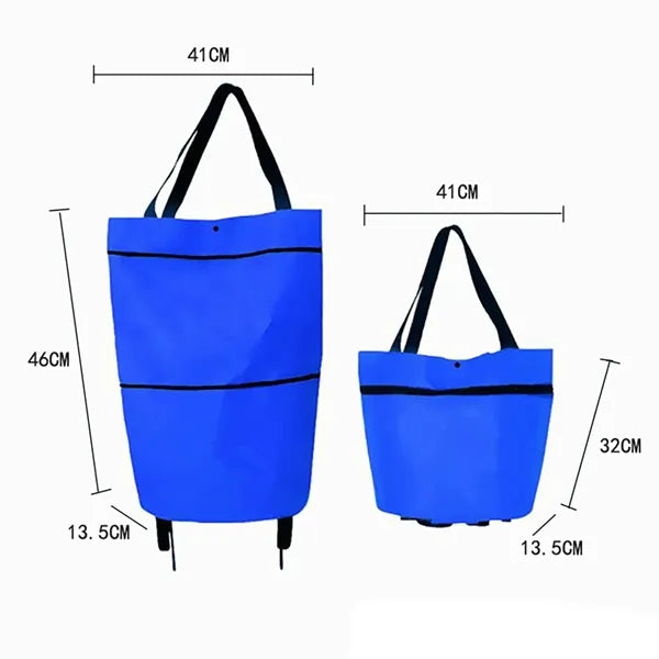 Foldable Shopping Trolley Bag