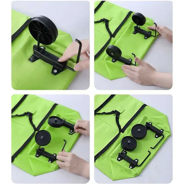 Foldable Shopping Trolley Bag