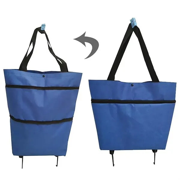Foldable Shopping Trolley Bag
