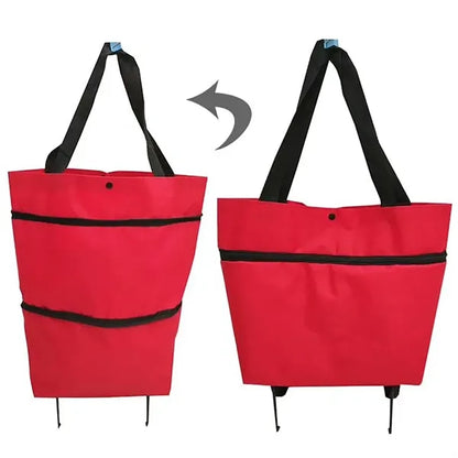 Foldable Shopping Trolley Bag