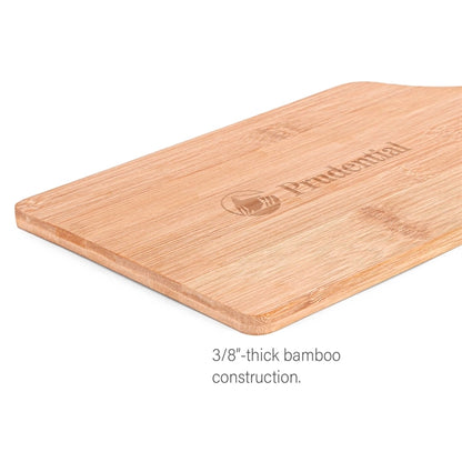 The Genoa 14-Inch Bamboo Cutting Board with Handle