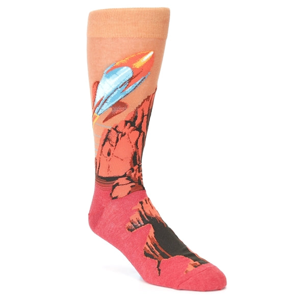 Mid calf crew 360 digital print socks w/ Full color logo