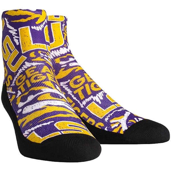 Ankle cut 360 digital printed unisex socks w/Full color logo