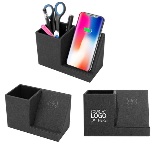Desk Organizer Wireless Charger