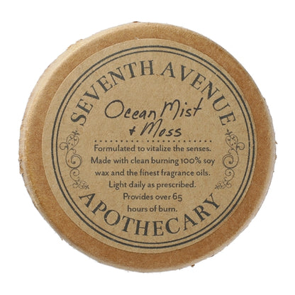 Ocean Mist and Moss 11 oz Glass Jar Candle