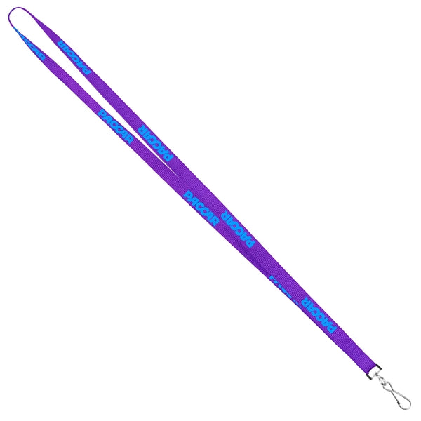 1/2" Screen Printed Lanyard