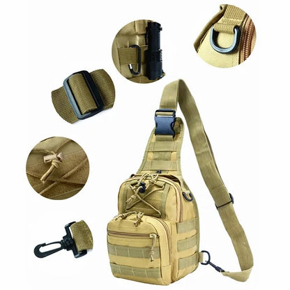 Tactical Sling Bag Molle Chest Pack