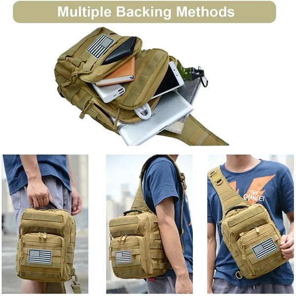 Tactical Sling Bag Molle Chest Pack
