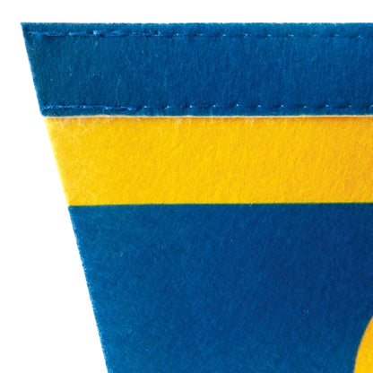 14" x 20" Vertical Triangle Shaped Felt Banner
