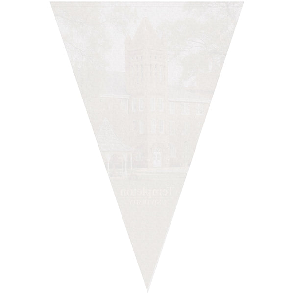24" x 36" Vertical Triangle Shaped Felt Banner