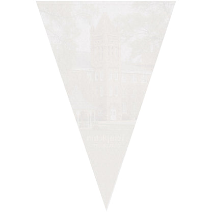 24" x 36" Vertical Triangle Shaped Felt Banner