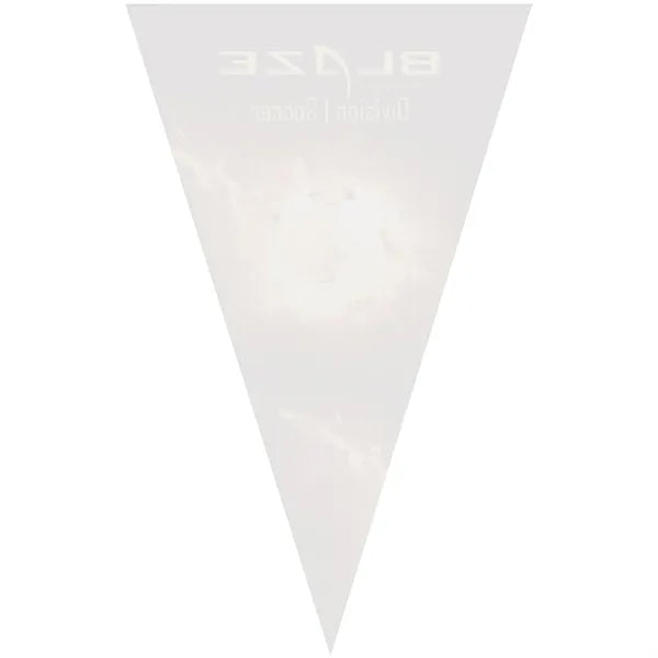 30" x 48" Vertical Triangle Shaped Felt Banner