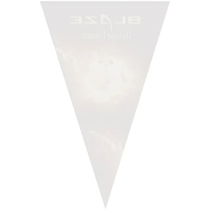 30" x 48" Vertical Triangle Shaped Felt Banner