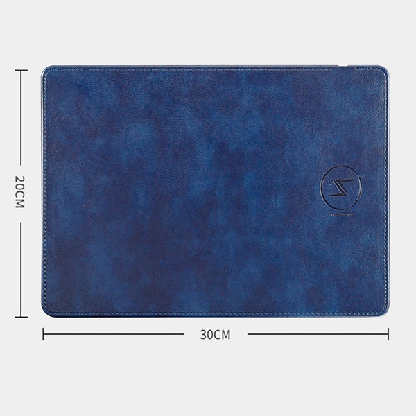 PU Mouse Pad with wireless charger