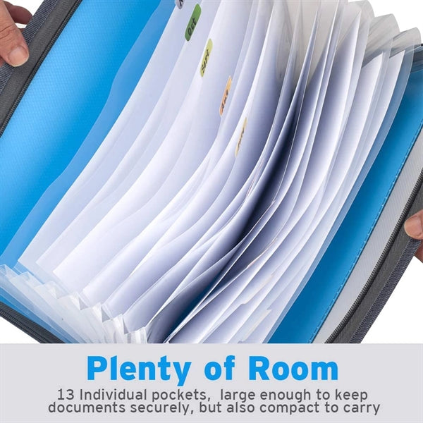 Expanding File Folder with Label