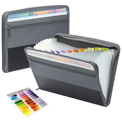 Expanding File Folder with Label