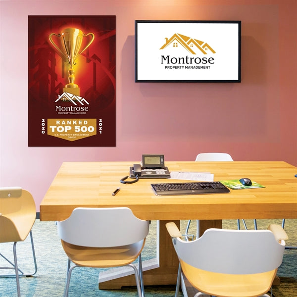 24" x 36" Rectangle Shaped Felt Banner