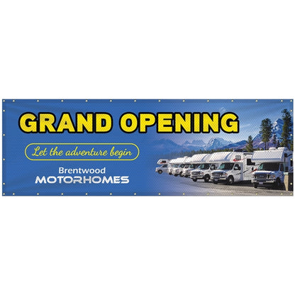 4' x 12' Polyester Mesh Banner