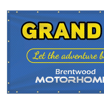4' x 12' Polyester Mesh Banner