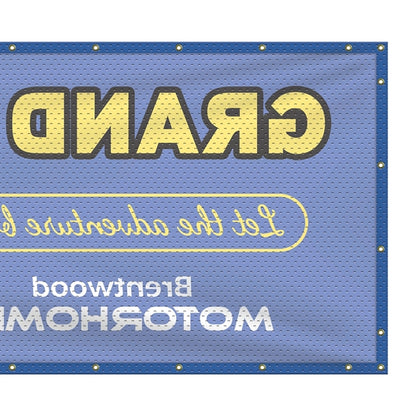 4' x 12' Polyester Mesh Banner