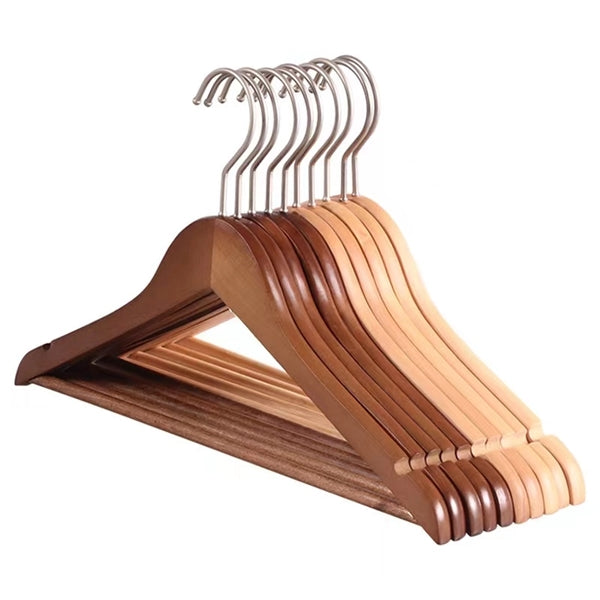 Heavy Duty Wooden Suit Hangers