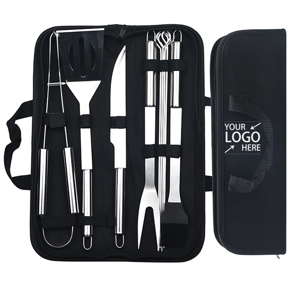9Pcs Heavy Duty BBQ Grill Tool Set