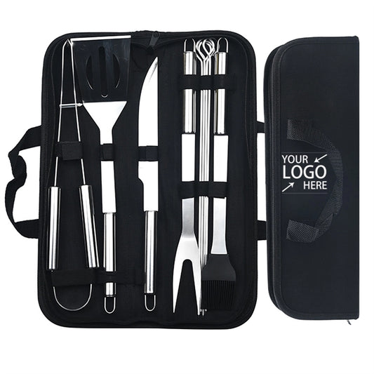 9Pcs Heavy Duty BBQ Grill Tool Set