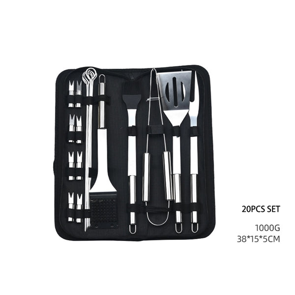 9Pcs Heavy Duty BBQ Grill Tool Set