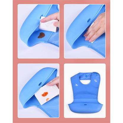 Baby Silicone Feeding Bibs