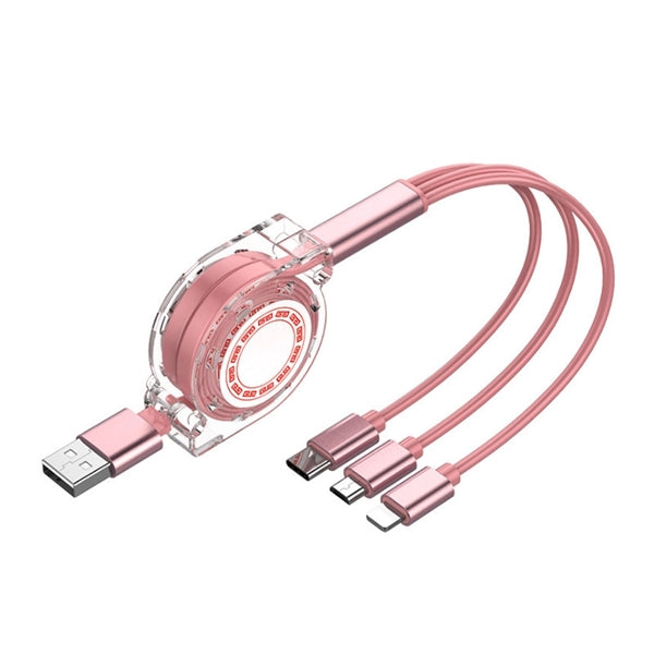 Multi Retractable 3-in-1 USB Charging Cable