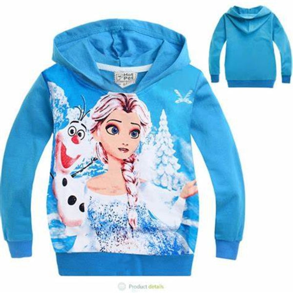 Youth 180G Poly-Cotton long sleeve hooded Sweat Shirt