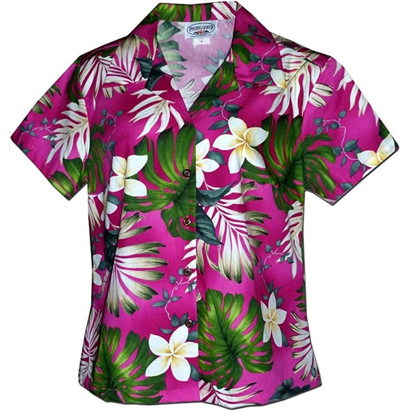 Women's 135 GSM 4-Way Stretch UV Resistant Hawaiian Shirt