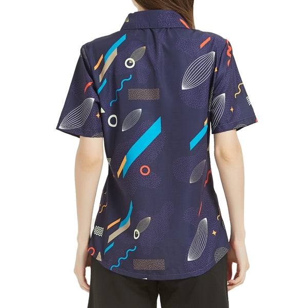 Women's 135 GSM 4-Way Stretch UV Resistant Hawaiian Shirt