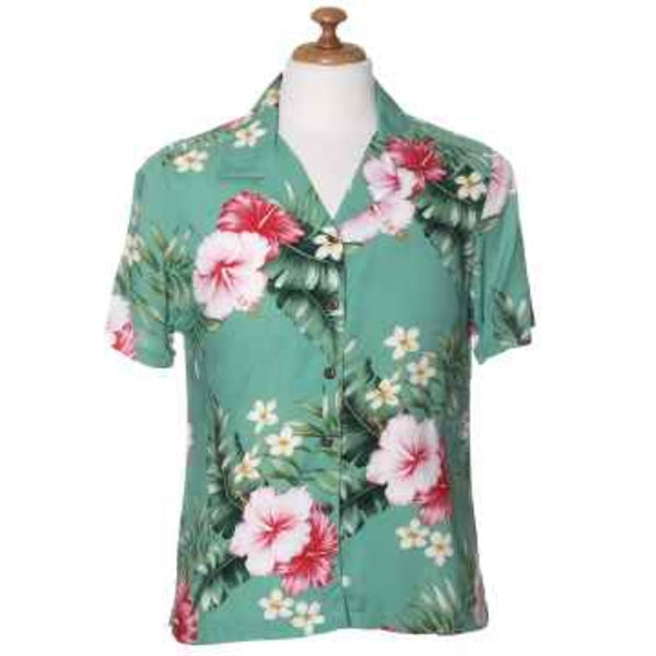Women's 135 GSM 4-Way Stretch UV Resistant Hawaiian Shirt