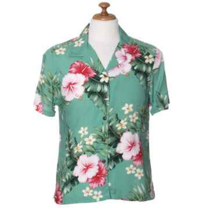 Women's 135 GSM 4-Way Stretch UV Resistant Hawaiian Shirt