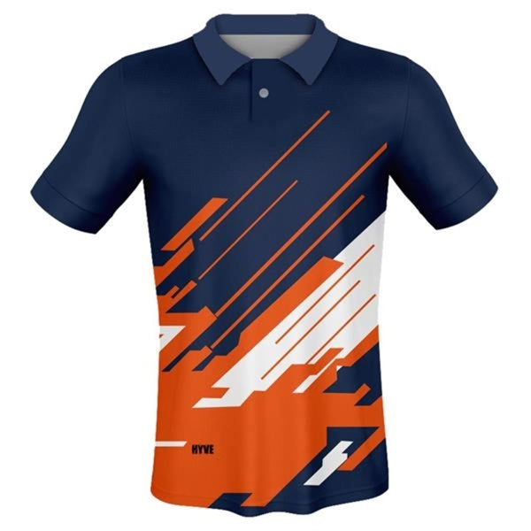Unisex 180 GSM Poly Interlock Sublimation Short Sleeve Polo
