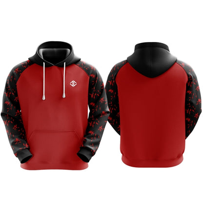 Unisex 250 GSM Comfort Fleece Sublimation Pullover Hoodies