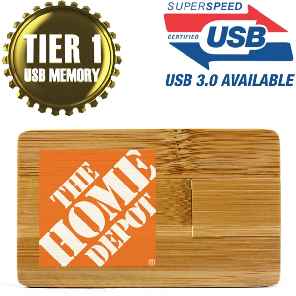 Wooden Card USB Drive
