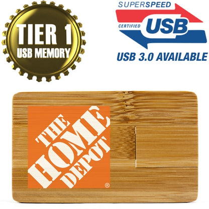 Wooden Card USB Drive