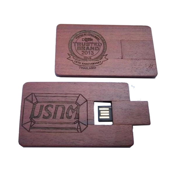 Wooden Card USB Drive