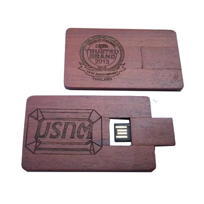 Wooden Card USB Drive