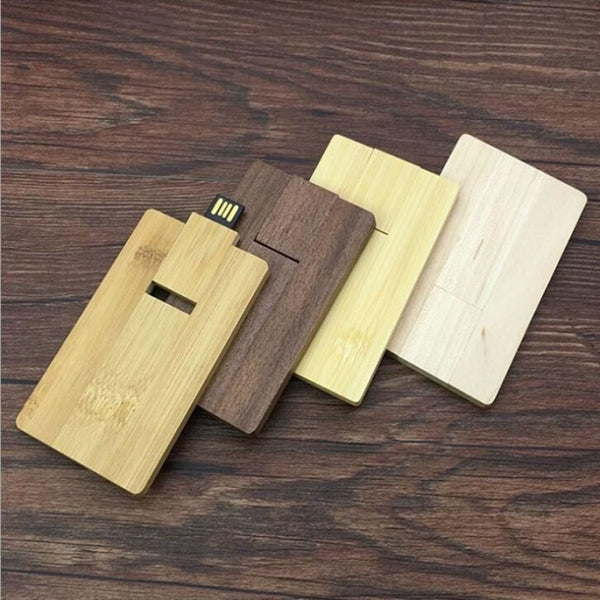 Wooden Card USB Drive