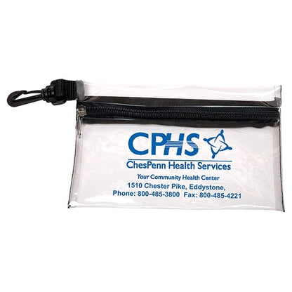 Hydra Protective Face & Gloves First Aid Kit in Zipper Pouch