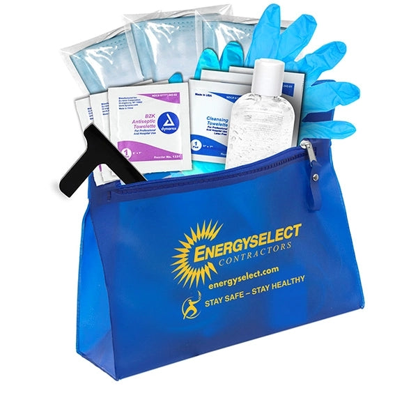 Ilene 14 Piece First Aid Carry ALL Kit inserted into Zipper