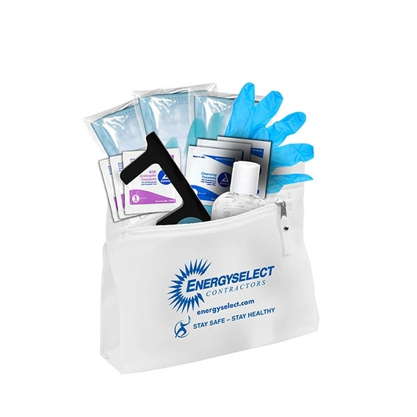 Ilene 14 Piece First Aid Carry ALL Kit inserted into Zipper