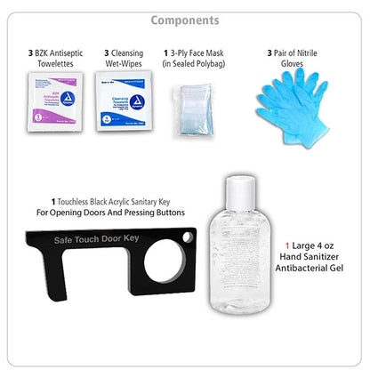Ilene 14 Piece First Aid Carry ALL Kit inserted into Zipper