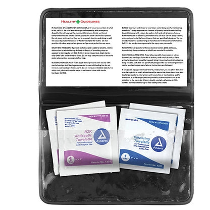 Crescent First Aid Antiseptic & Disinfectant Wipes Pack