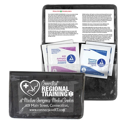 Crescent First Aid Antiseptic & Disinfectant Wipes Pack