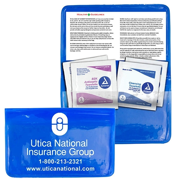 Crescent First Aid Antiseptic & Disinfectant Wipes Pack