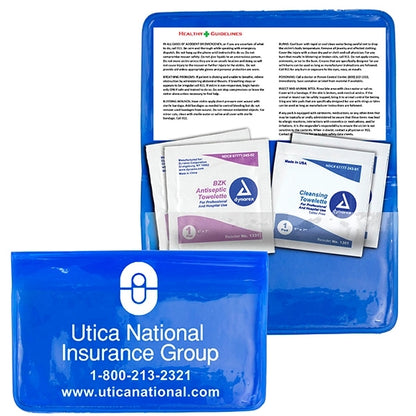 Crescent First Aid Antiseptic & Disinfectant Wipes Pack